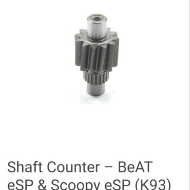 23421k81n00 Shaft counter atau gigi rasio beat esp dan scoopy esp k93