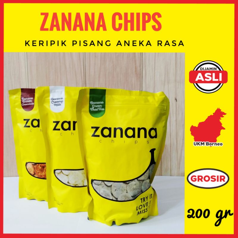 

Keripik Pisang Zanana Oleh Oleh Banjarmasin Kalimantan