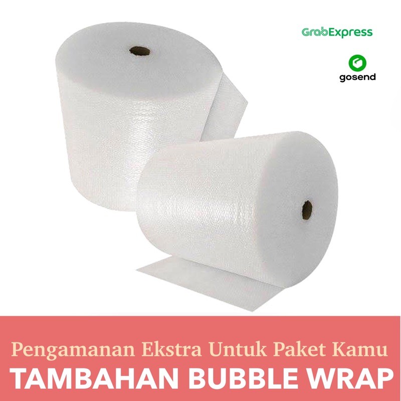 Tambahan Packing Bubble Wrap - Ekstra Bubble Wrap Untuk Pesanan Kamu