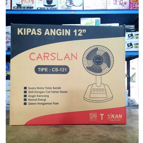 Kipas angin Carslan Desk fan 12 inch