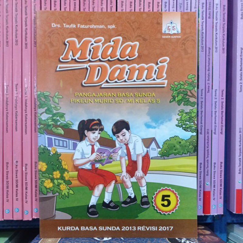 Jual Buku Paket Bahasa Sunda Midadami Kelas 5 SD Penerbit Geger Sunten ...