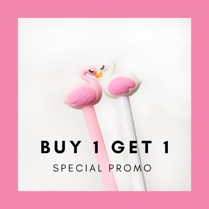 

#@#@#@#@] BUY 1 GET 1 Pulpen Flamingo PN0110