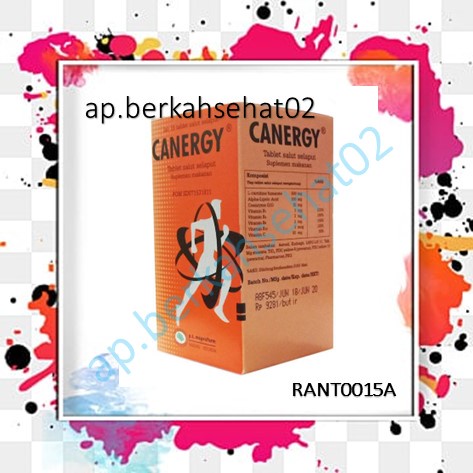 Canergy tablet obat pelangsing HARGA PER BOX