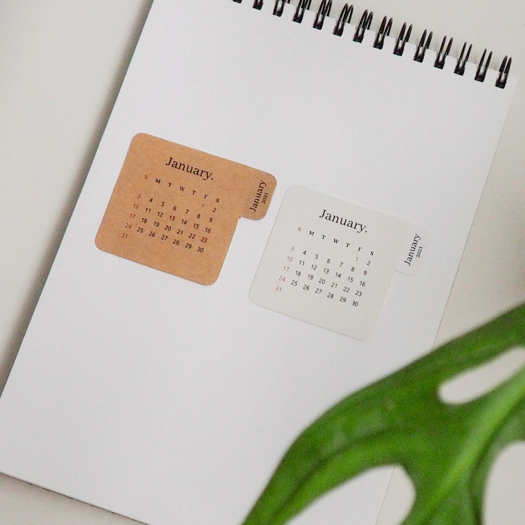 

TSB-01 | Tiftory 2021 Calendar Stickers