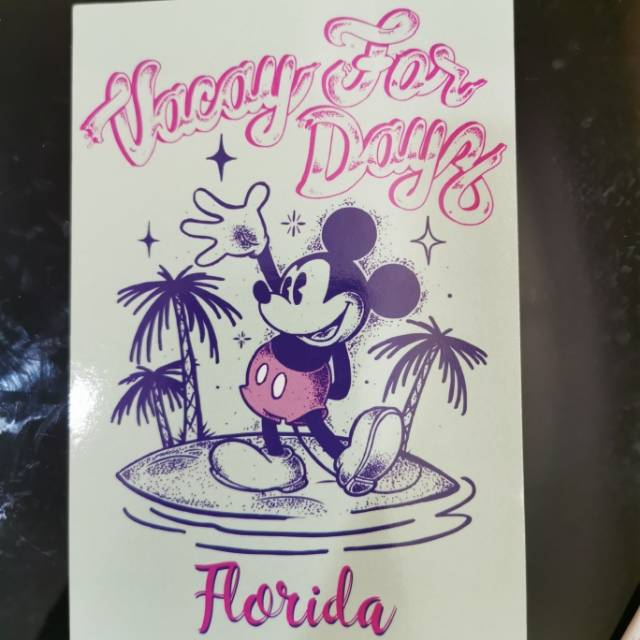 

Kartu pos mickey mouse/mickey mouse postcard