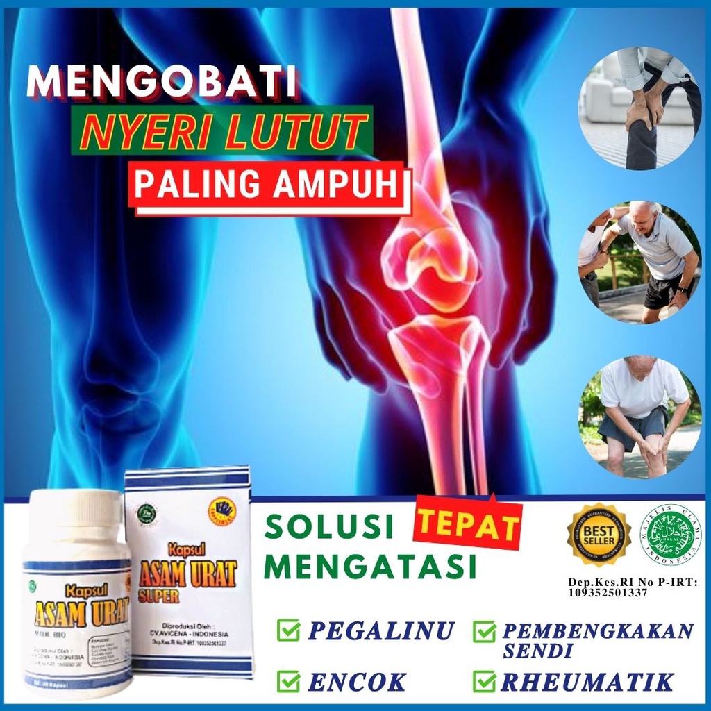 Obat Asam Urat Ampuh Herbal Asamulin Original 100% Dijamin obat asam urat reumatik Asam Urat Koleste