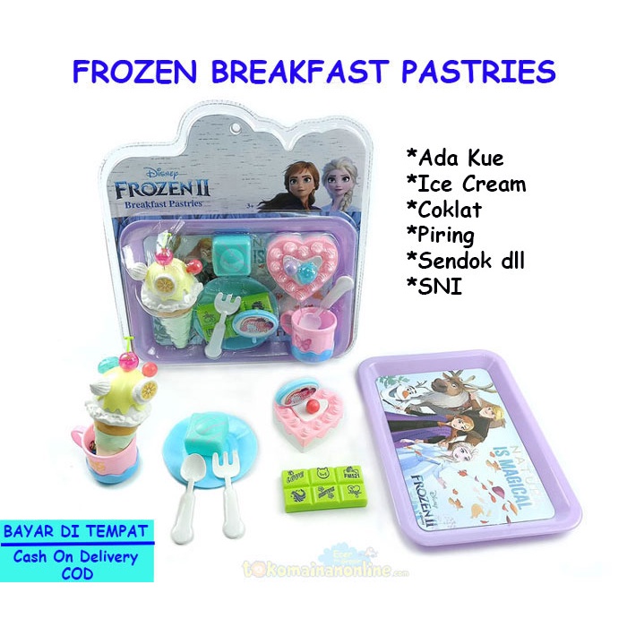 FROZEN BREAKFAST PASTRIES ICE CREAM - NB-04147 MAINAN ANAK ICE CREAM SET