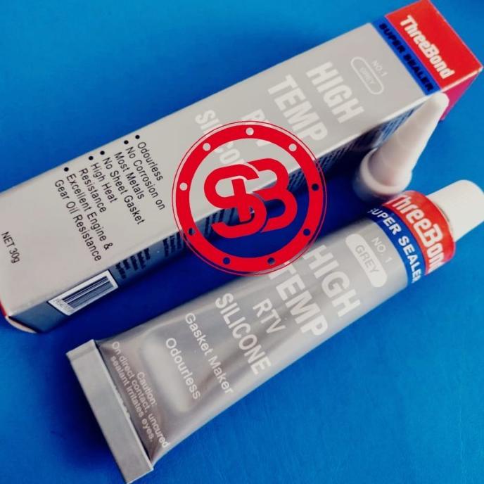 

((BISA COD)) Lem Threebond SUPER SEALER NO.1 HIGH Temp RTV Silicone Grey ( Abu Abu ) 30gr