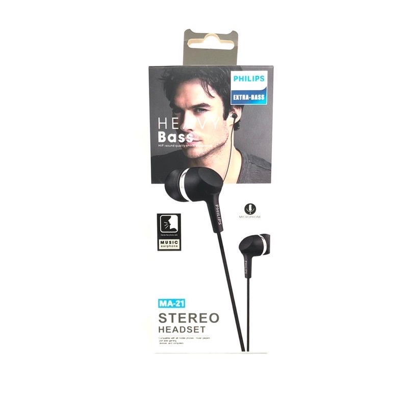 Handsfree Philips MA21 Extra Bass Earphone