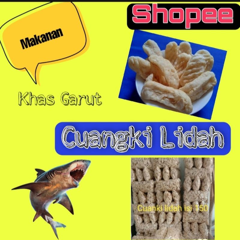 

Cemilan / Makanan Cuangki Khas Garut Enak- Kerupuk ikan Cuangki