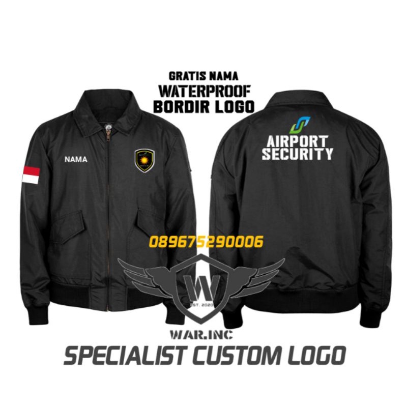 JAKET AIRPORT SECURITY ANGKASA PURA