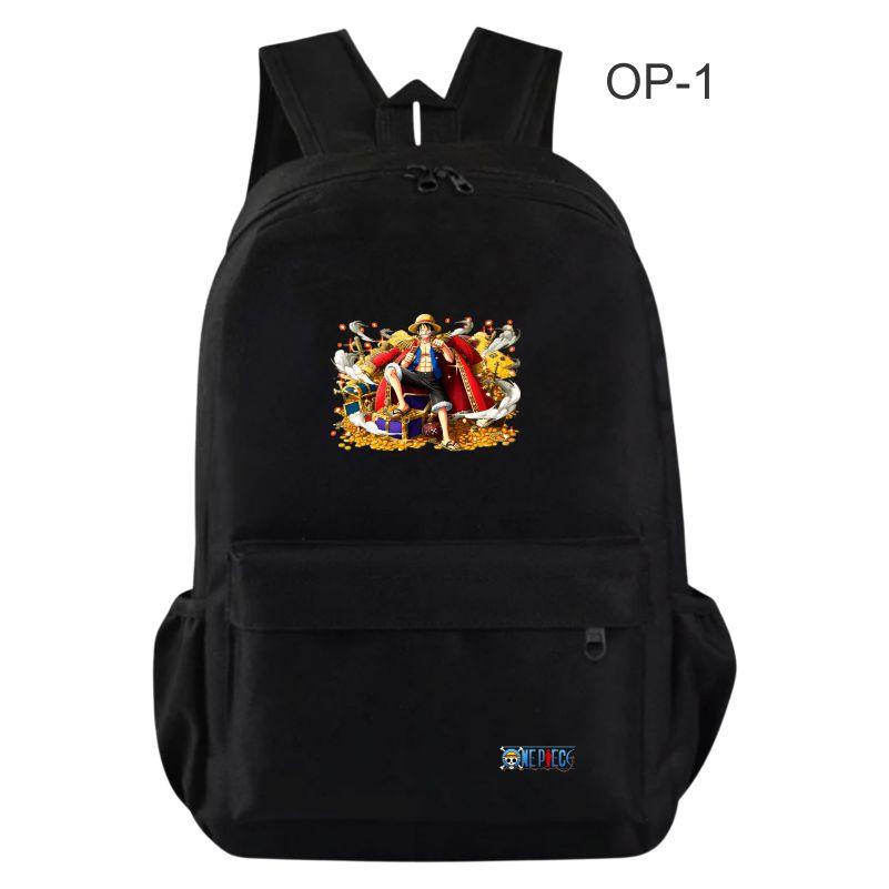 Tas Ransel Sekolah Anime One Piece Luffy Pria Tas One Piece Terbaru Karakter Kartun Tas Punggung