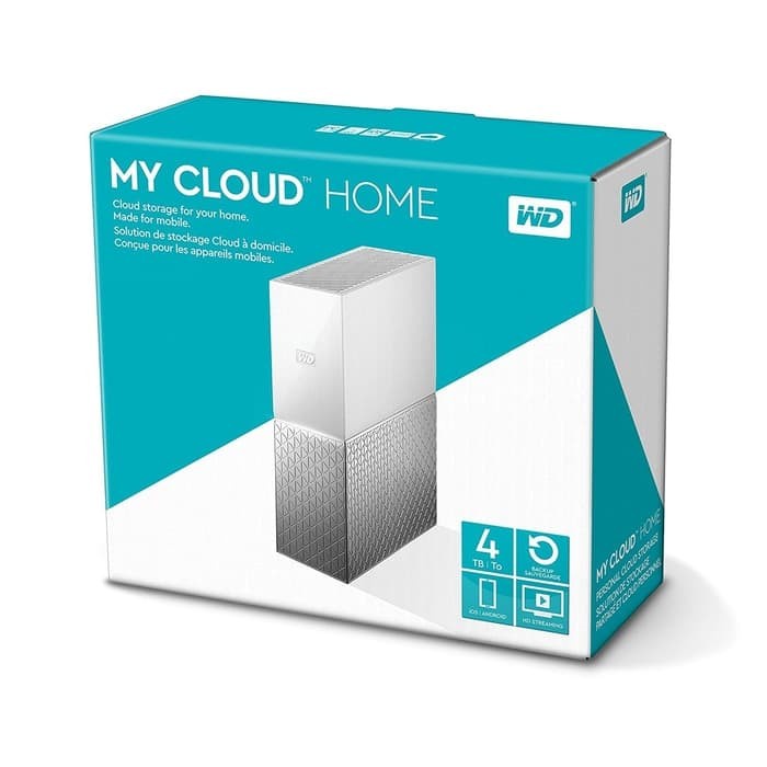 WD My cloud Home 4TB-Hardisk external personal cloud storage