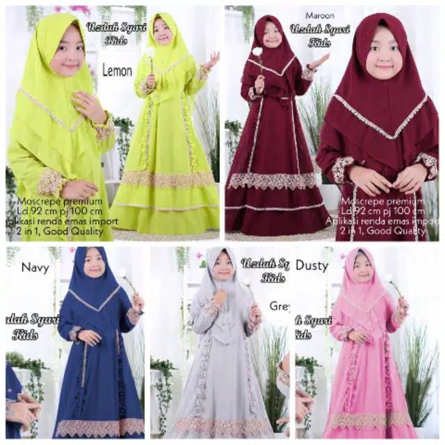 SYARI UZDAH KID GAMIS UZDAH KID / GAMIS ANUHA ANAK 8-12TH