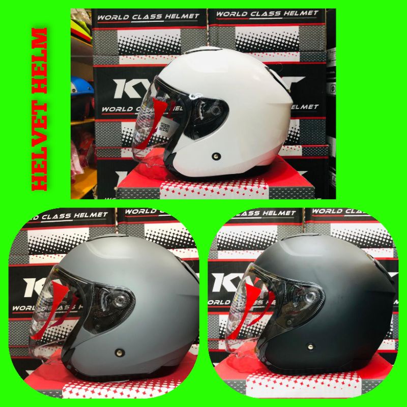 Jual Helm Kyt Kyoto R Solid Kyt Kyoto Solid Shopee Indonesia