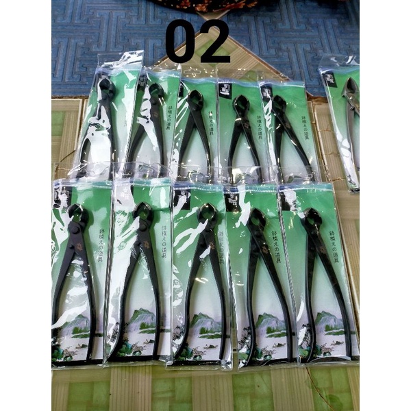 Tang catok bonsai bahan Carbon steel baja asli cembung 21cm