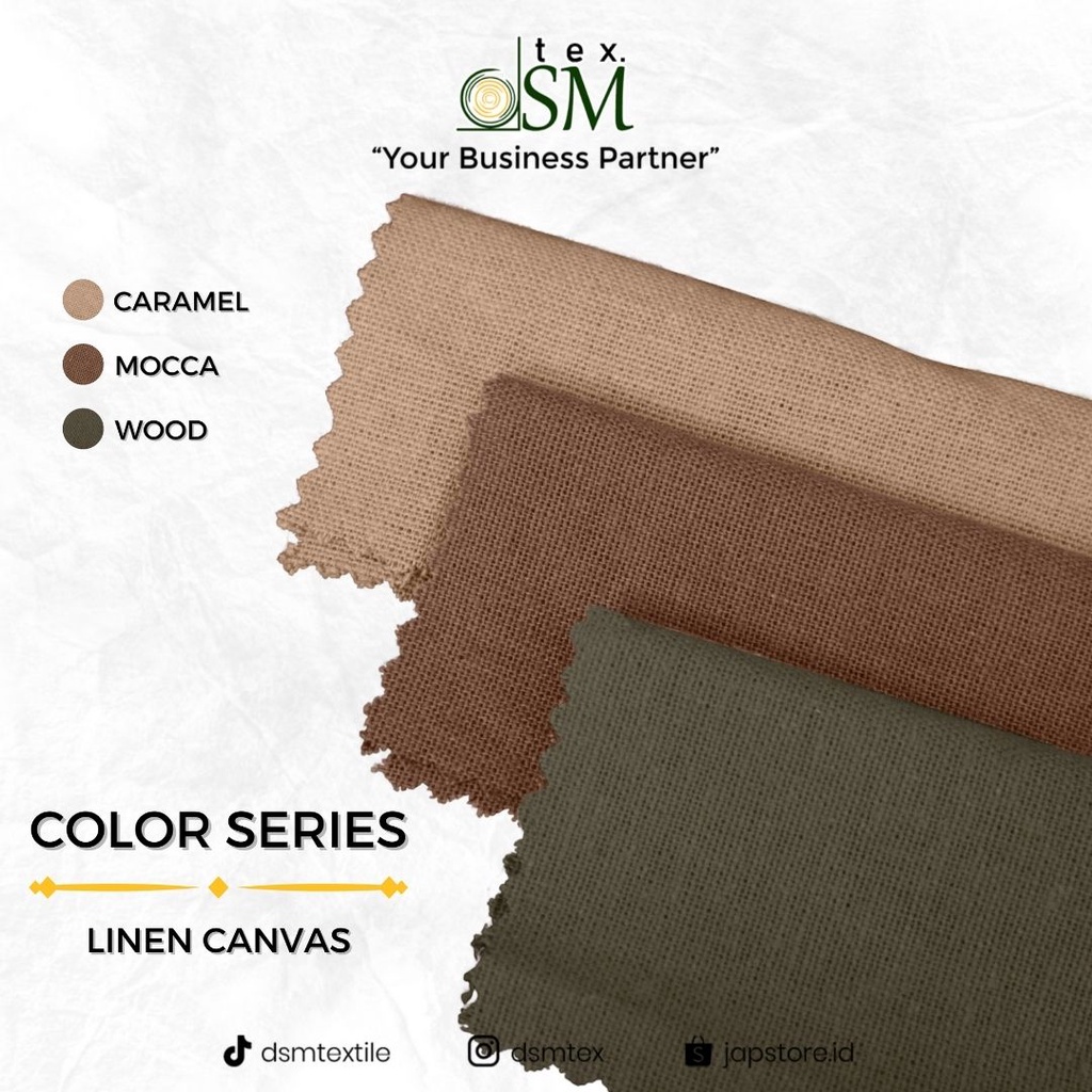 NEW PRODUCT!! LINEN CANVAS PREMIUM (MIN PEMBELIAN 1 MTR)