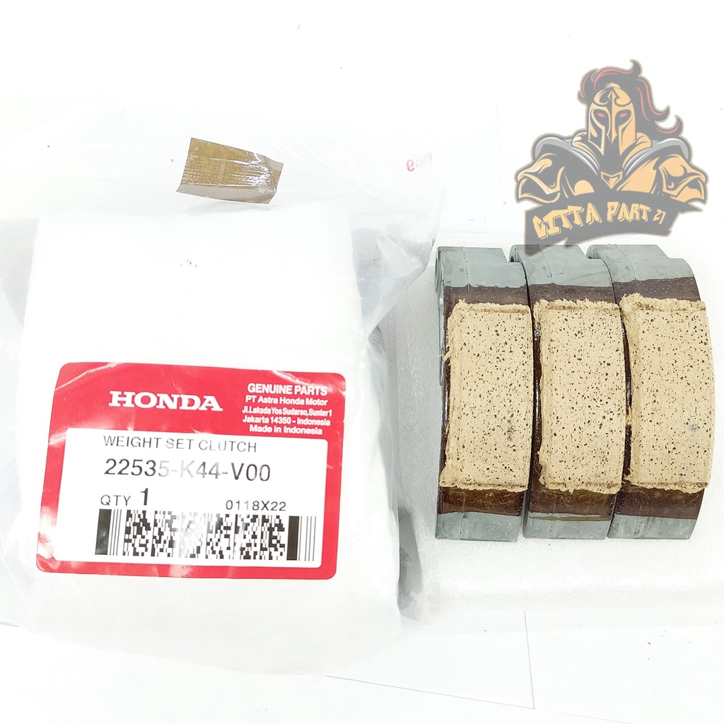 KAMPAS GANDA CVT HONDA K44 KUALITAS ASLI ORIGINAL HONDA AHM PRESISI TIDAK SELIP TIDAK GLEDEK TIDAK GAMPANG TERKELUPAS KUALITAS BAHAN NO.1 DAN DIJAMIN AWET Beat esp , beat fi new , beat street , scoopy esp ORI ASLI