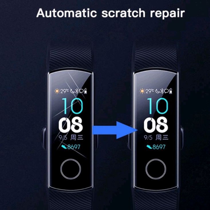 ANTI GORES LAYAR HUAWEI HONOR BAND 3 4 5 SCREEN GUARD PROTECTOR PELINDUNG LCD HUAWEI HONOR BAND 3 4 5 CASING SCREEN PROTECTOR LAYAR LCD HUAWEI BAND 3 4 5