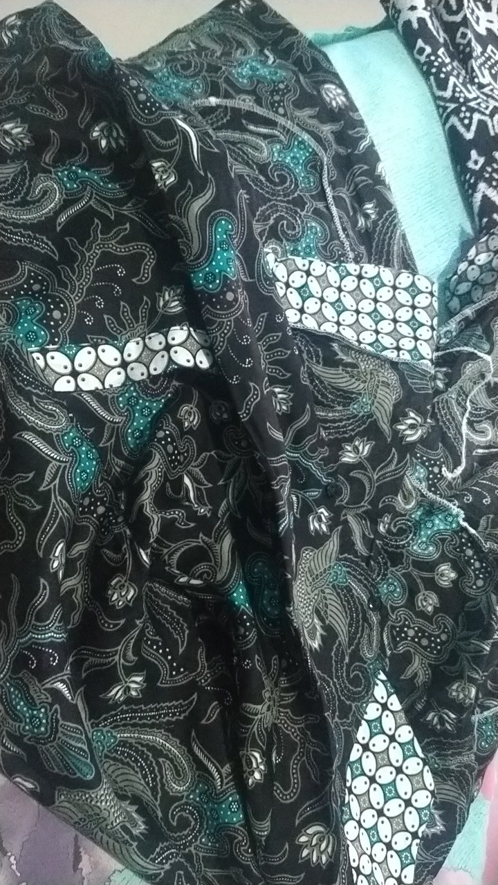 Atasan Batik Dolby Dolbi Dobby Doby Tenun Sutra Tulis Halus Katun Atbm Baron ,sarombit Atasan Av