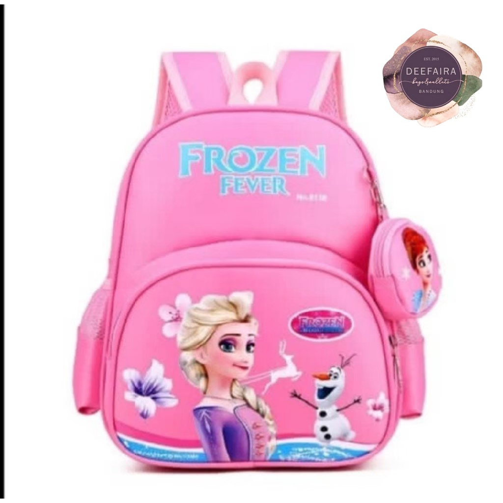 Tas Ransel Sekolah Anak Perempuan S Fr0z33n Cant11k Tas Anak Paud TK SD