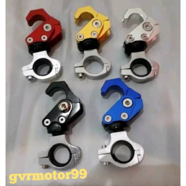 Gantungan Barang Lipat Hook Cnc Aksesoris Variasi Sparepart Pcx Byson Vixion Tiger Mega Pro Hook