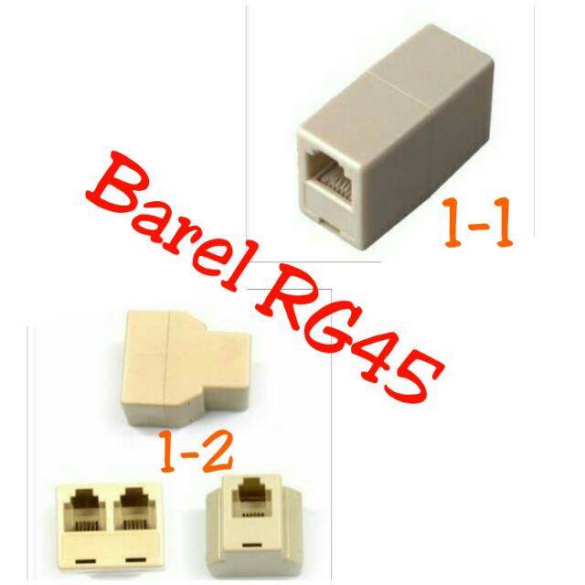 Barel / Penyambung RJ45 1-2