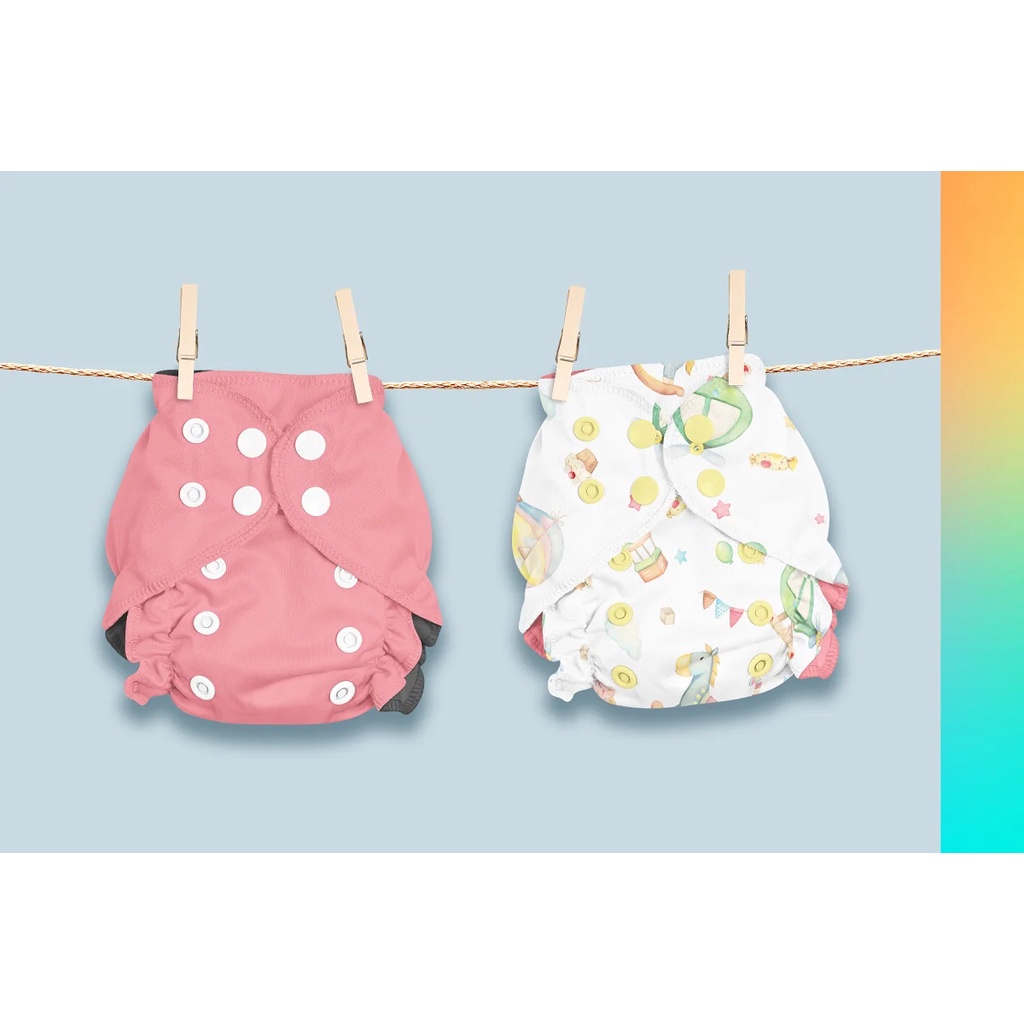 Newborn Diaper 8x Mock-Ups