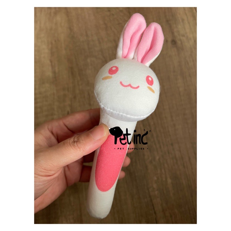 Rabbit puppy squeaky toy