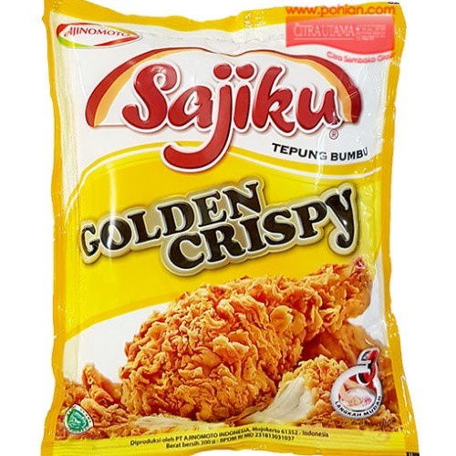 

Sajiku Tepung Bumbu Golden Crispy 80gr