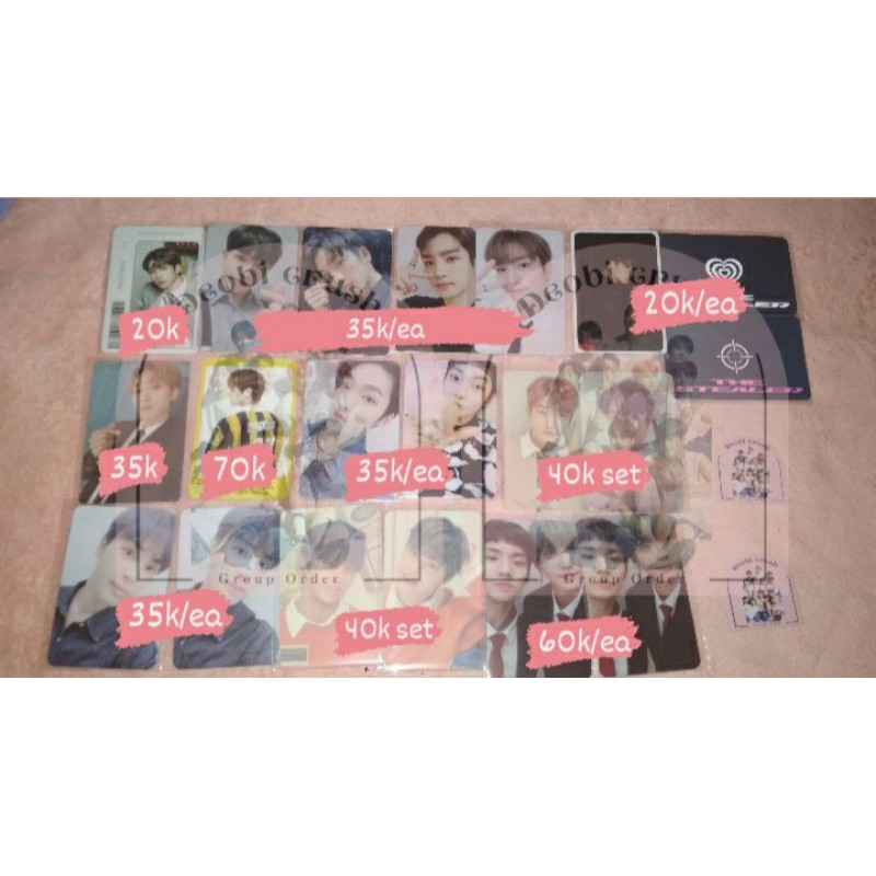 Photocard Lenti Ticket 1st Fanit Stealer The sphere The Start SG Sangyeon Jacob Q Hwall Younghoon