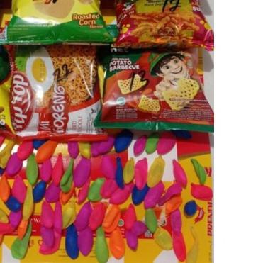 lotre balon cabutan isi 100 pcs. TM