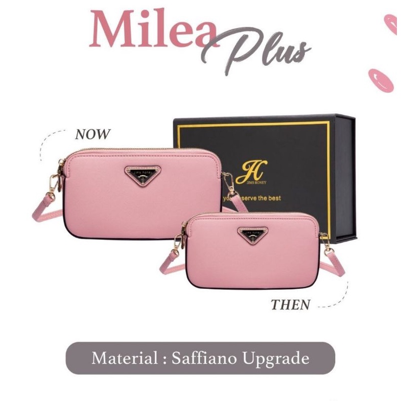 Free Exclusive Box Milea Plus Bag Jims Honey Tas Wanita Selempang Import