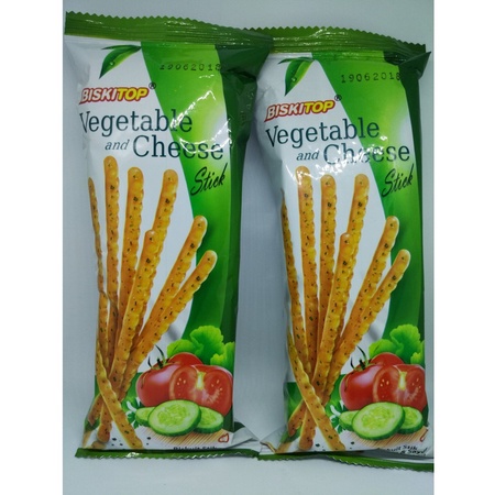 

Biskitop Vegetable and Cheese Stick Biskuit Sayuran Biscuit Vegetable Biskitop 60gr