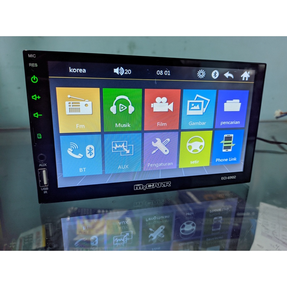 Head Unit DoubleDin 7inch mp5 DECKLESS MIRRORLINK dekless MYCARR