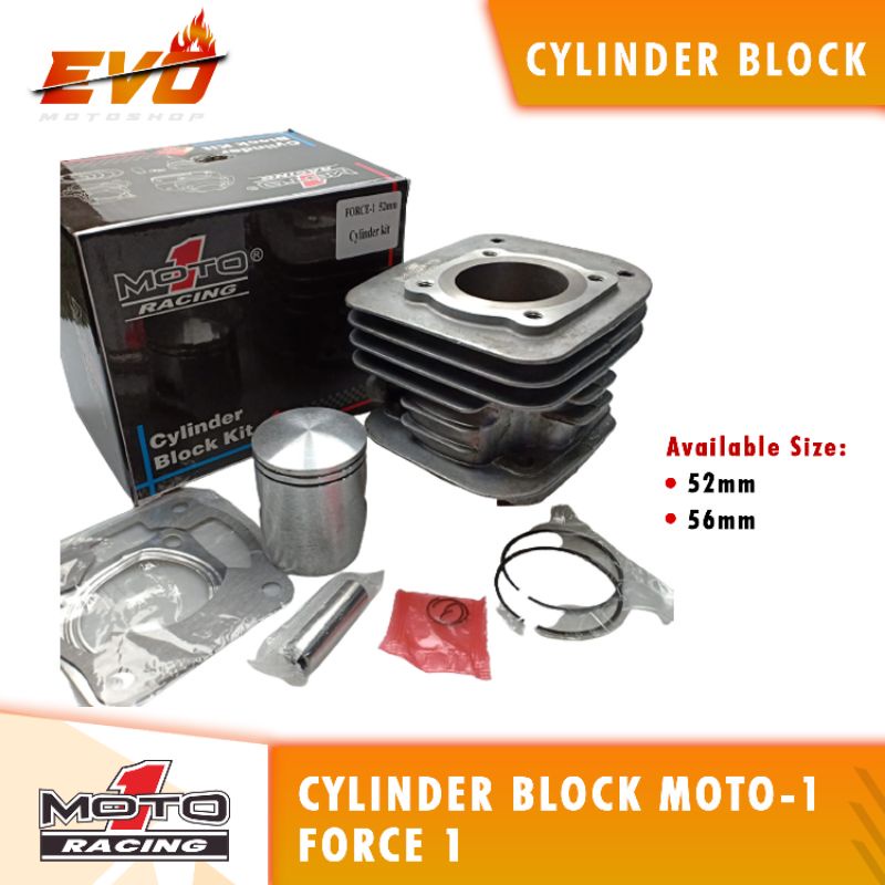 Blok Moto 1 Force 1 Fizr  Blok Assy  52 56