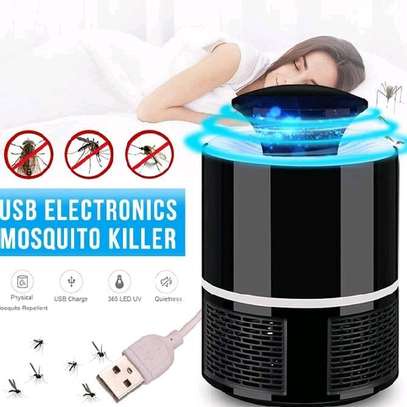 USB Insect Killer LED Mosquito Trap Lamp UV Protection Pembasmi Perangkap Nyamuk