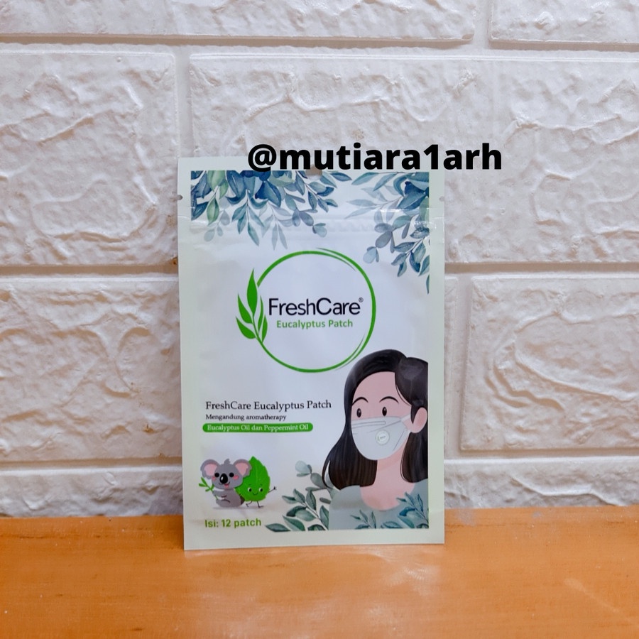 Jual FRESHCARE EUCALYPTUS PATCH 1 SACHET ISI 12 PATCH | Shopee Indonesia