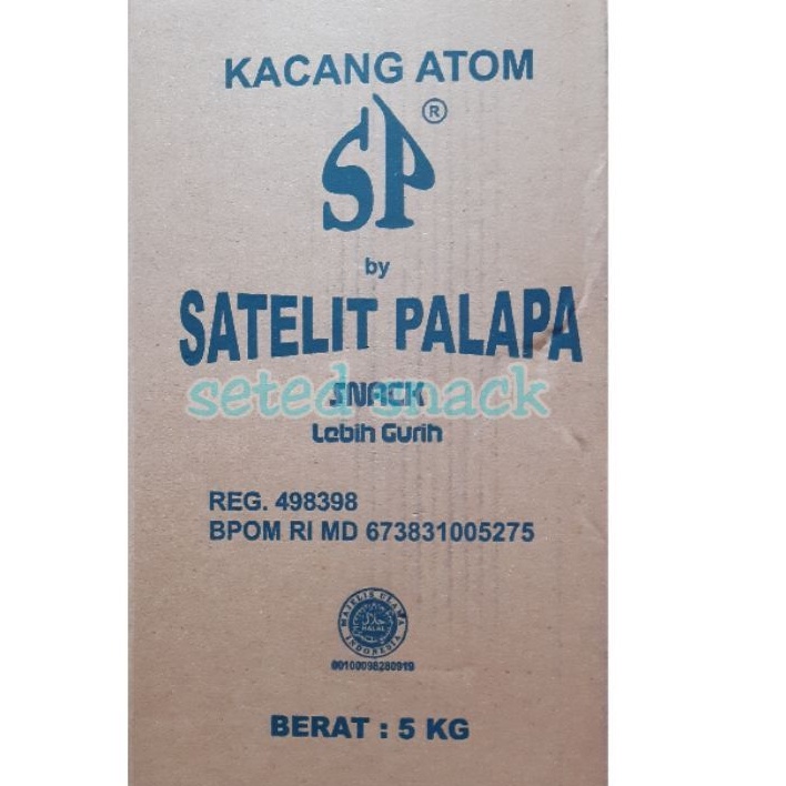 

Kacang Atom Satelit Palapa 5KG