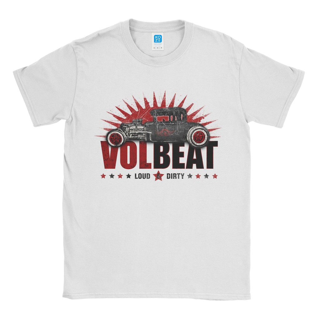 Baju Kaos Band Volbeat Car