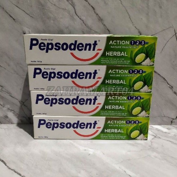 Pepsodent Pasta Gigi Action 123 Herbal 190g