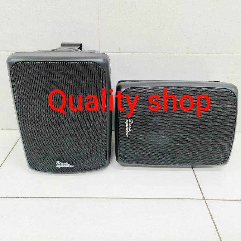 Speaker Pasif Blackspider 6 in 2 Way S622 Plus Breaket satu pasang