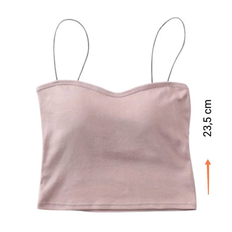 Bra Tanktop BH Olahraga Tanpa Kawat SportBra Sehat