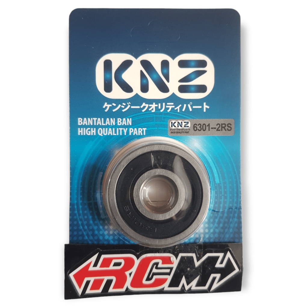 BEARING LAKER LAHER BANTALAN 63012RS 6301 2RS 2 RS PRESS ORI ORIGINAL KNZ VRD ASLI