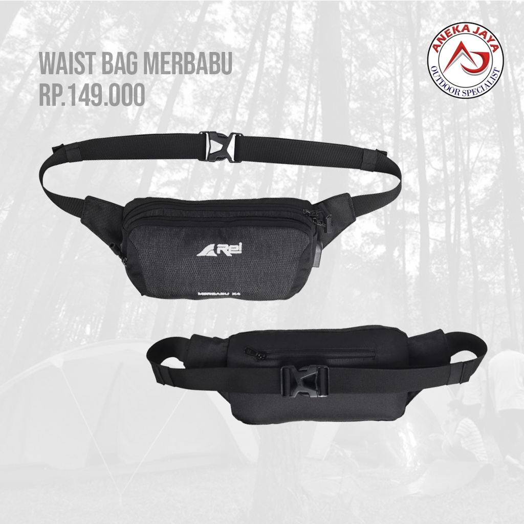 WAIST BAG AREI MERBABU X4