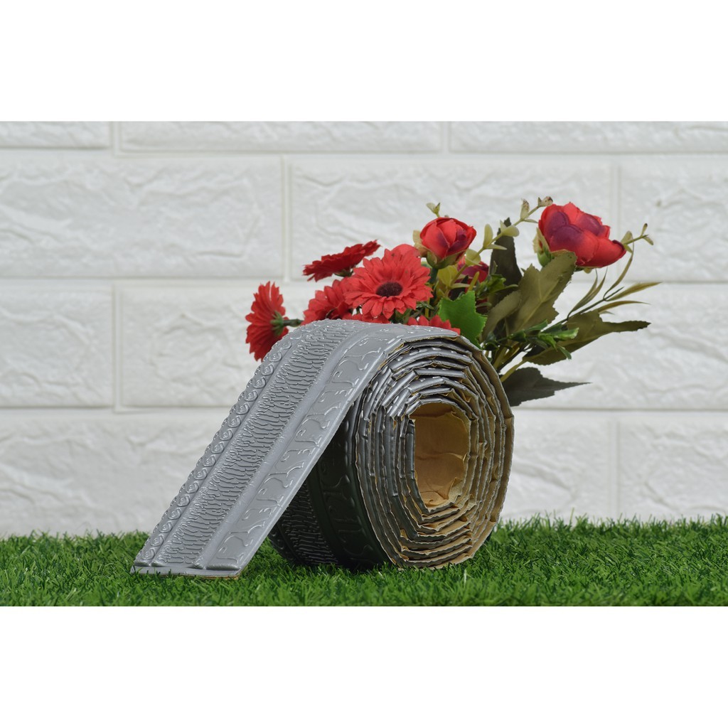 LIST BORDER FOAM 3D LIS WALLPAPER BORDER STICKER-SWL02-ABU ABU