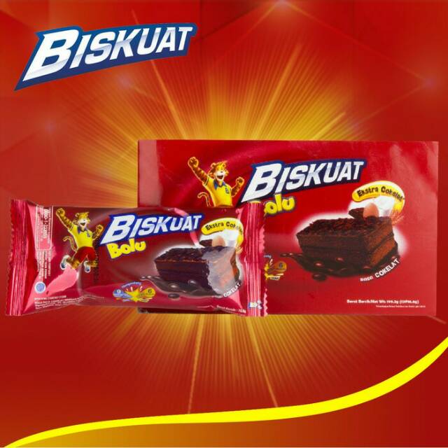 

Snack biskuat bolu coklat