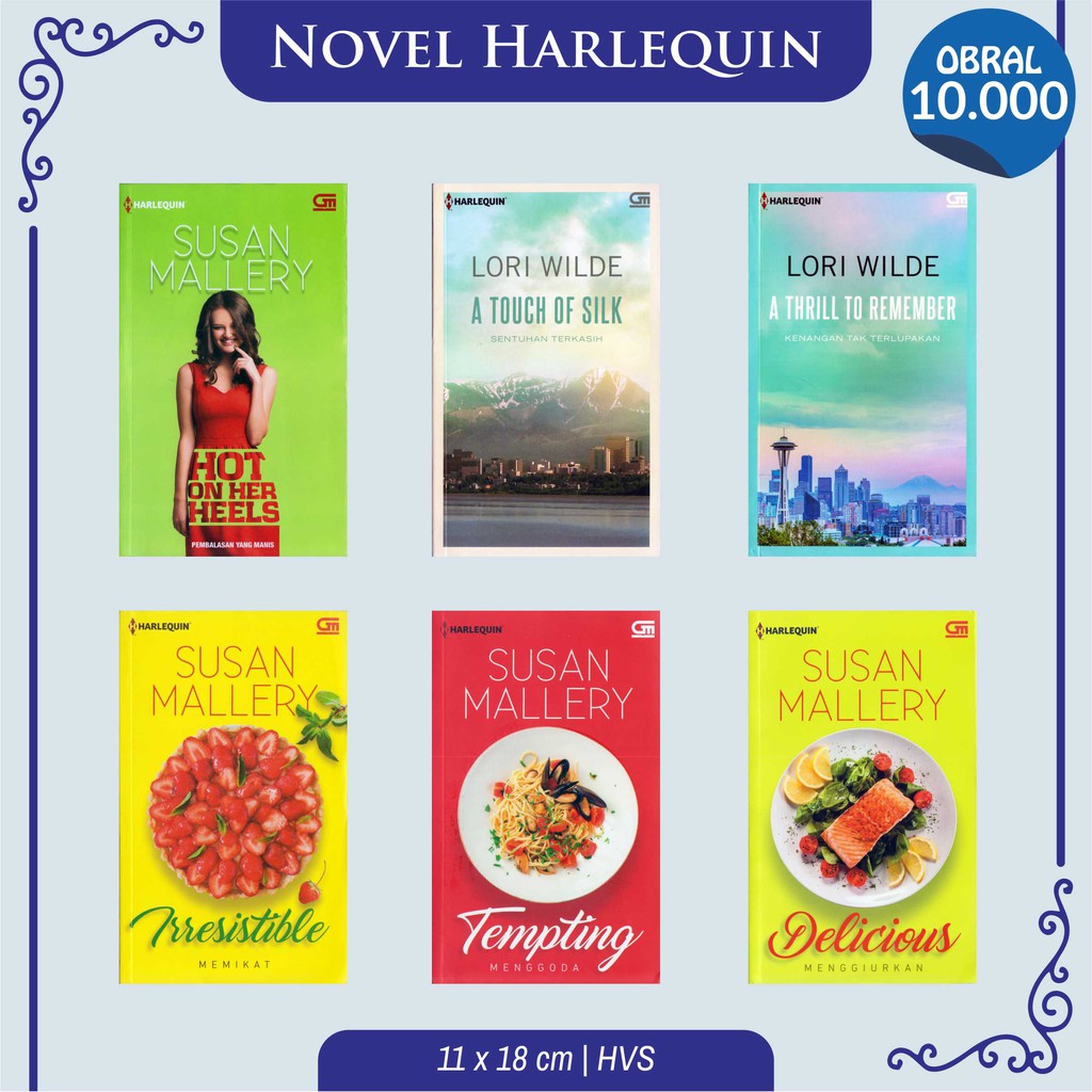 Buku Novel Watpad Remaja Indonesia Harlequin Original