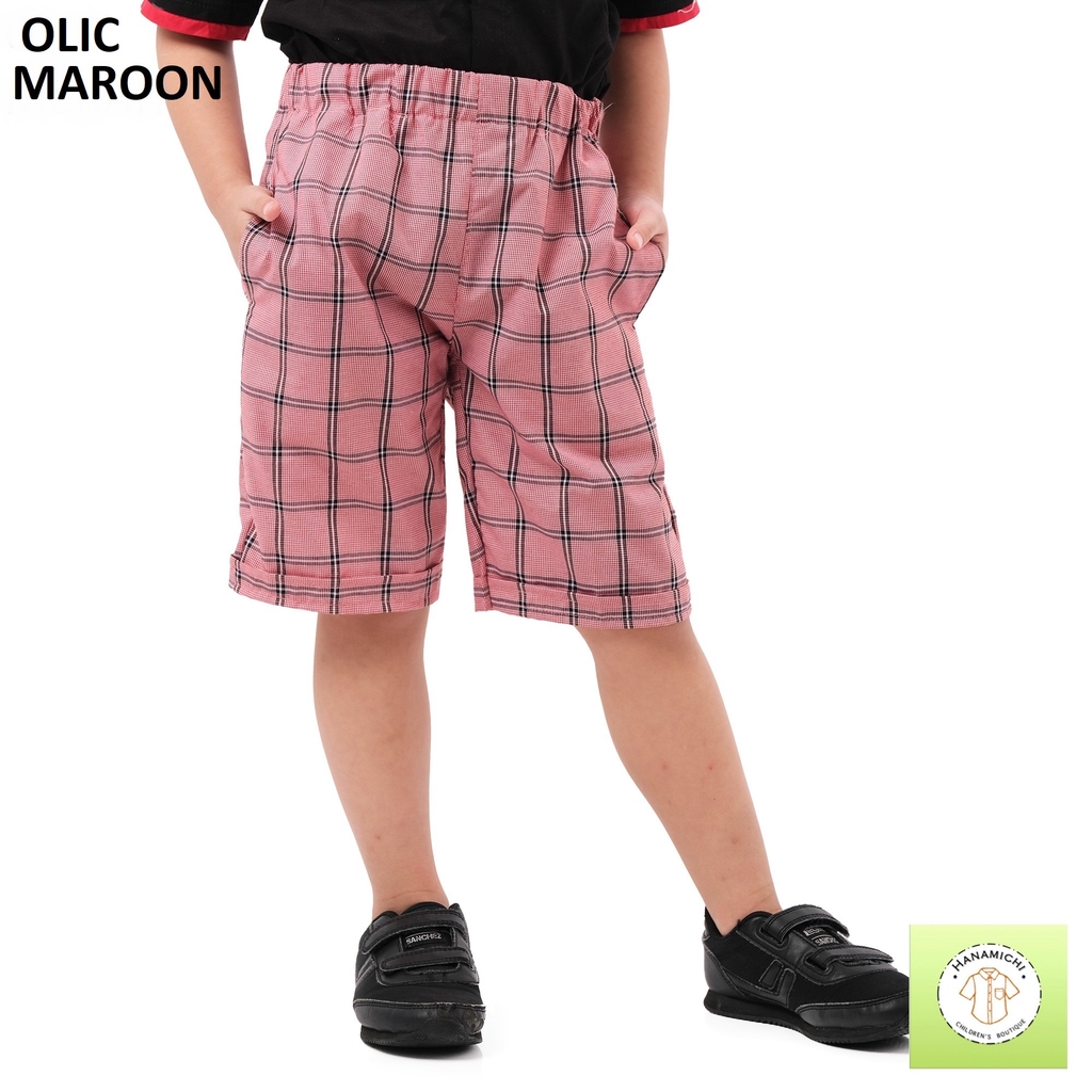 Hanamichi OLIC Celana Pendek Anak Motif Garis