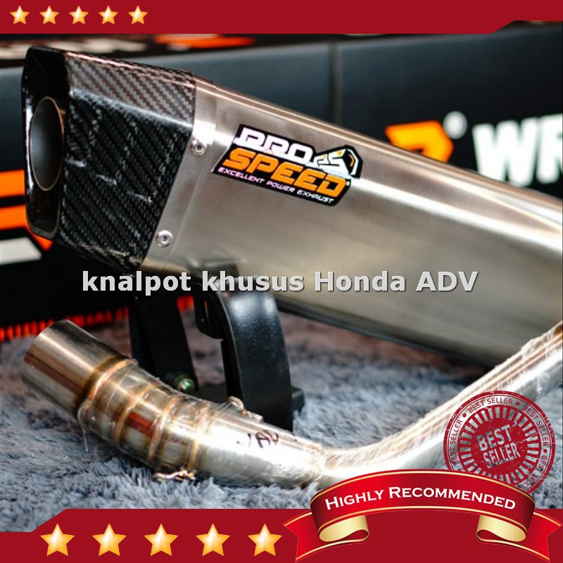 Harga Knalpot Prospeed Honda ADV 150cc Spider Series Fullsystem